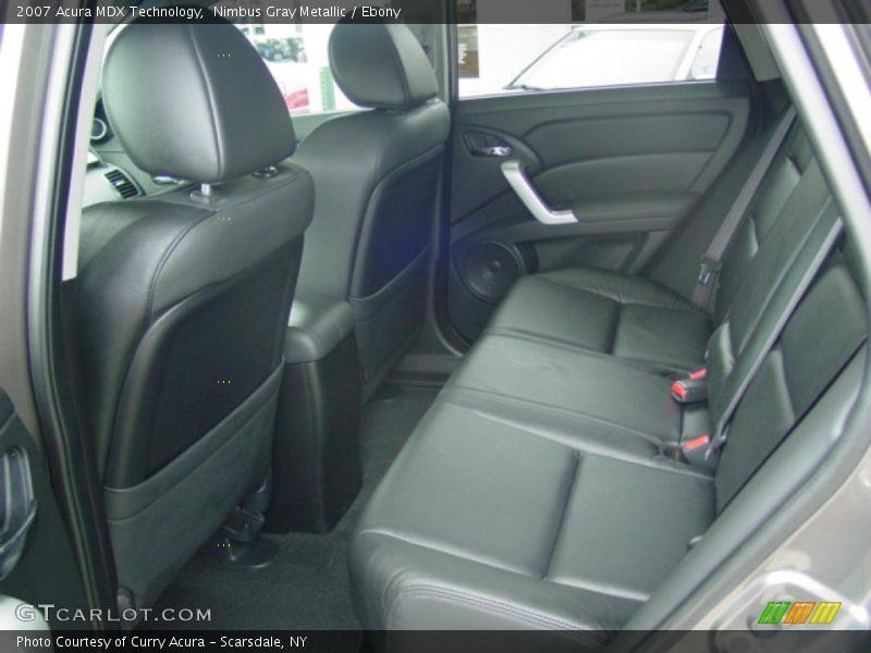 Nimbus Gray Metallic / Ebony 2007 Acura MDX Technology