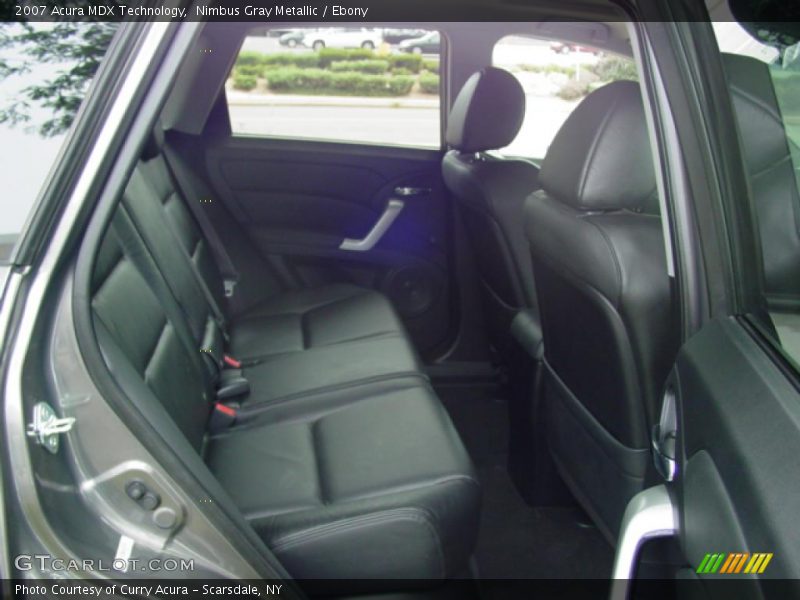 Nimbus Gray Metallic / Ebony 2007 Acura MDX Technology