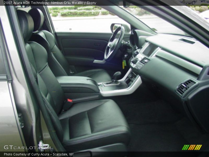 Nimbus Gray Metallic / Ebony 2007 Acura MDX Technology