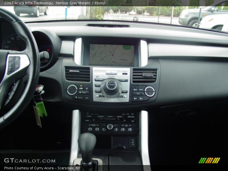 Nimbus Gray Metallic / Ebony 2007 Acura MDX Technology