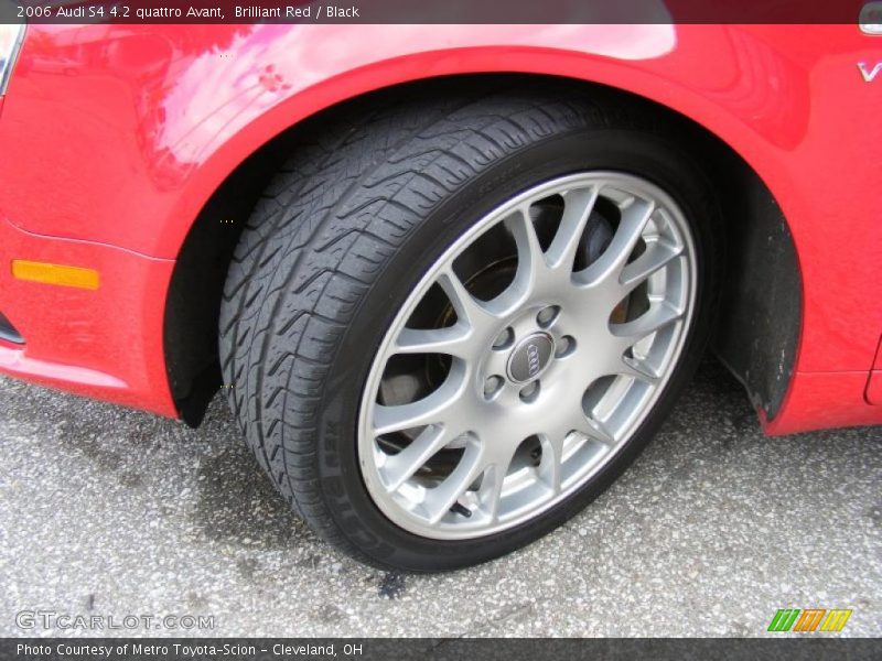 Brilliant Red / Black 2006 Audi S4 4.2 quattro Avant