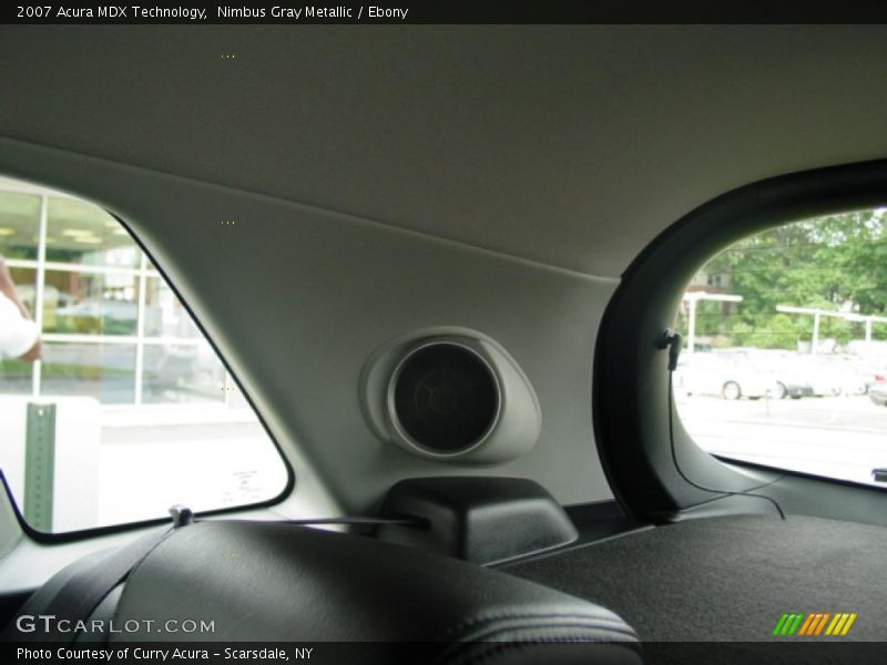 Nimbus Gray Metallic / Ebony 2007 Acura MDX Technology