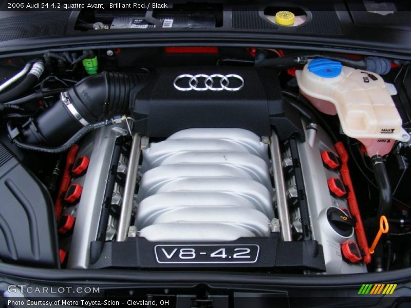 Brilliant Red / Black 2006 Audi S4 4.2 quattro Avant