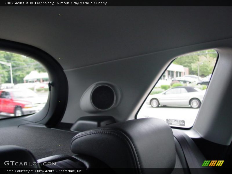 Nimbus Gray Metallic / Ebony 2007 Acura MDX Technology