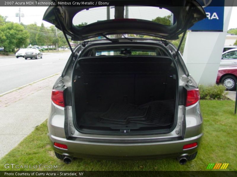 Nimbus Gray Metallic / Ebony 2007 Acura MDX Technology