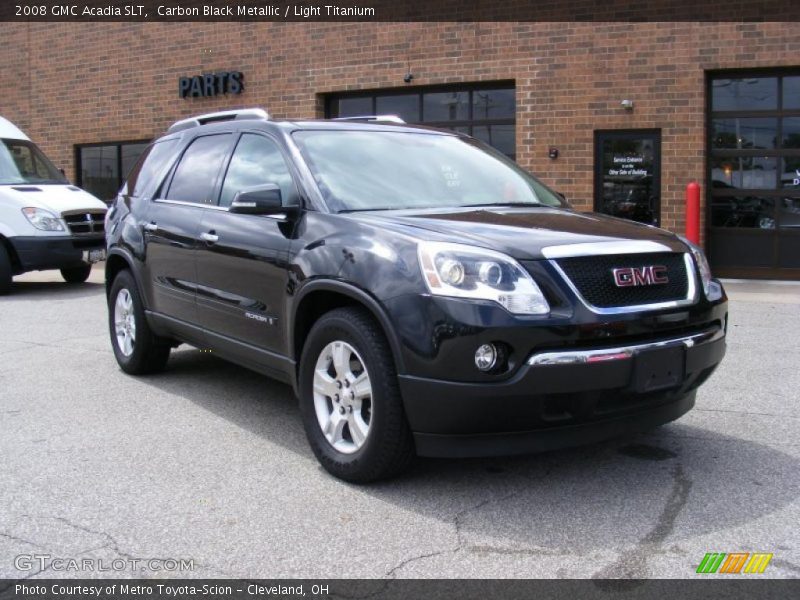 Carbon Black Metallic / Light Titanium 2008 GMC Acadia SLT
