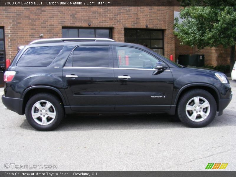 Carbon Black Metallic / Light Titanium 2008 GMC Acadia SLT