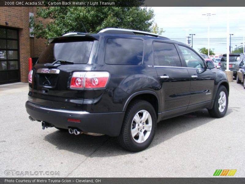 Carbon Black Metallic / Light Titanium 2008 GMC Acadia SLT