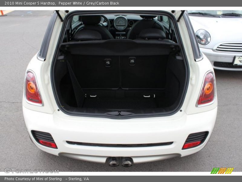 Pepper White / Grey/Carbon Black 2010 Mini Cooper S Hardtop