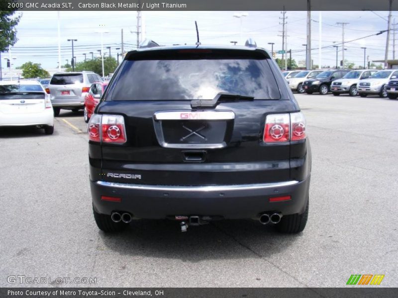 Carbon Black Metallic / Light Titanium 2008 GMC Acadia SLT