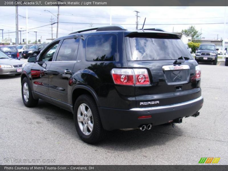 Carbon Black Metallic / Light Titanium 2008 GMC Acadia SLT
