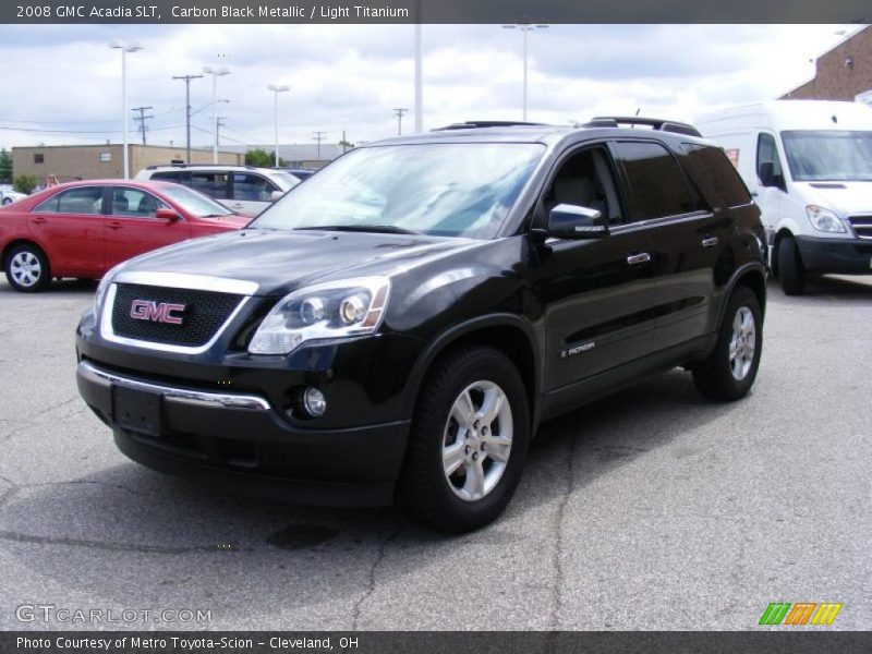 Carbon Black Metallic / Light Titanium 2008 GMC Acadia SLT
