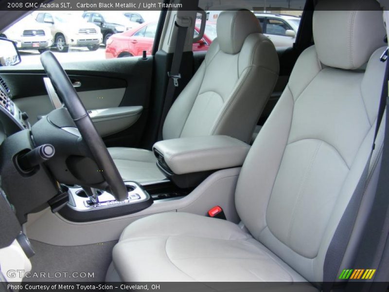 Carbon Black Metallic / Light Titanium 2008 GMC Acadia SLT