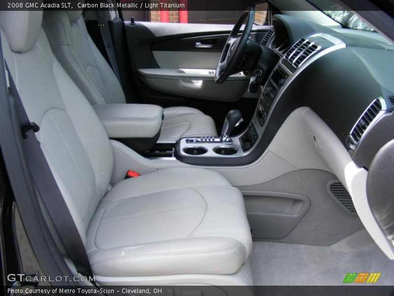 Carbon Black Metallic / Light Titanium 2008 GMC Acadia SLT
