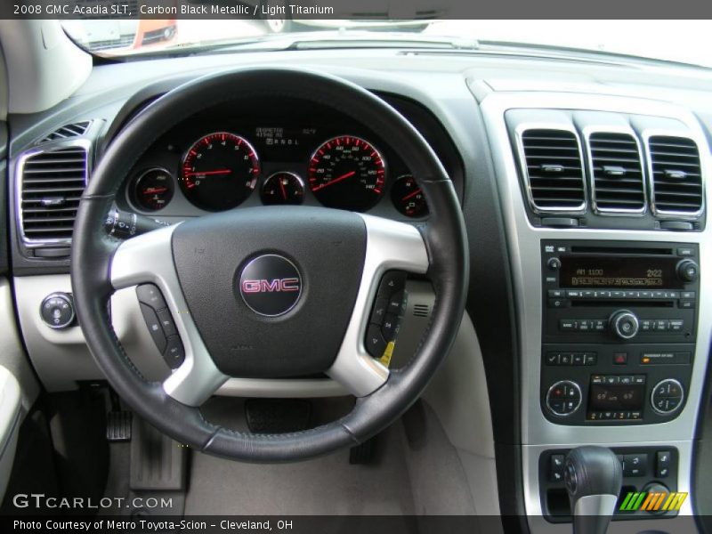 Carbon Black Metallic / Light Titanium 2008 GMC Acadia SLT