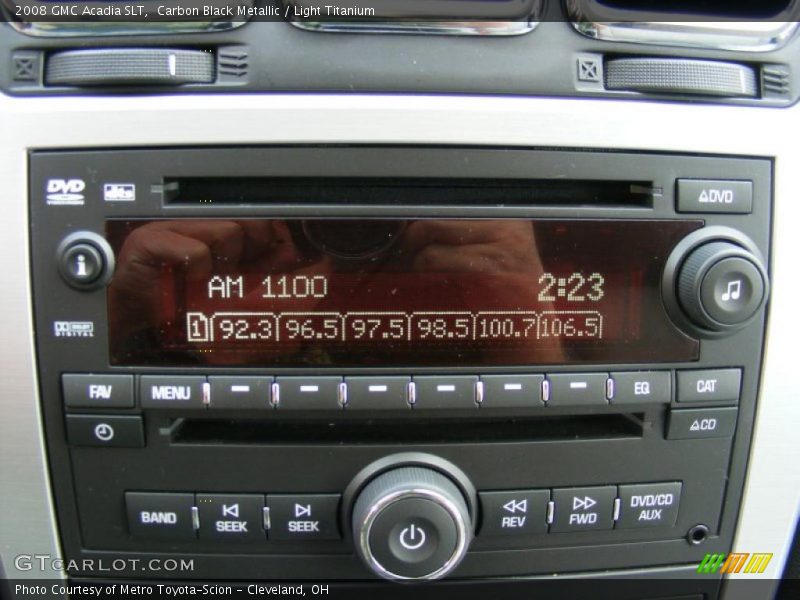 Carbon Black Metallic / Light Titanium 2008 GMC Acadia SLT