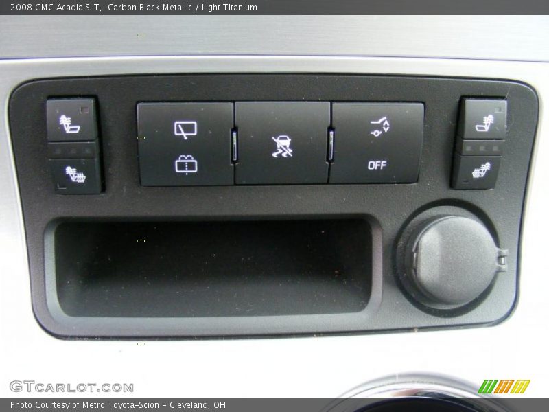 Carbon Black Metallic / Light Titanium 2008 GMC Acadia SLT