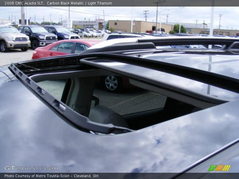 Carbon Black Metallic / Light Titanium 2008 GMC Acadia SLT
