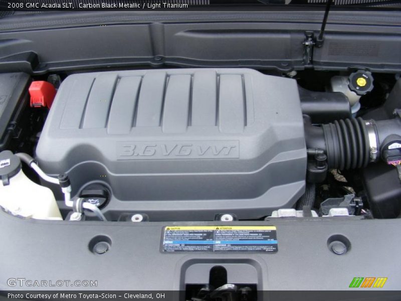 Carbon Black Metallic / Light Titanium 2008 GMC Acadia SLT