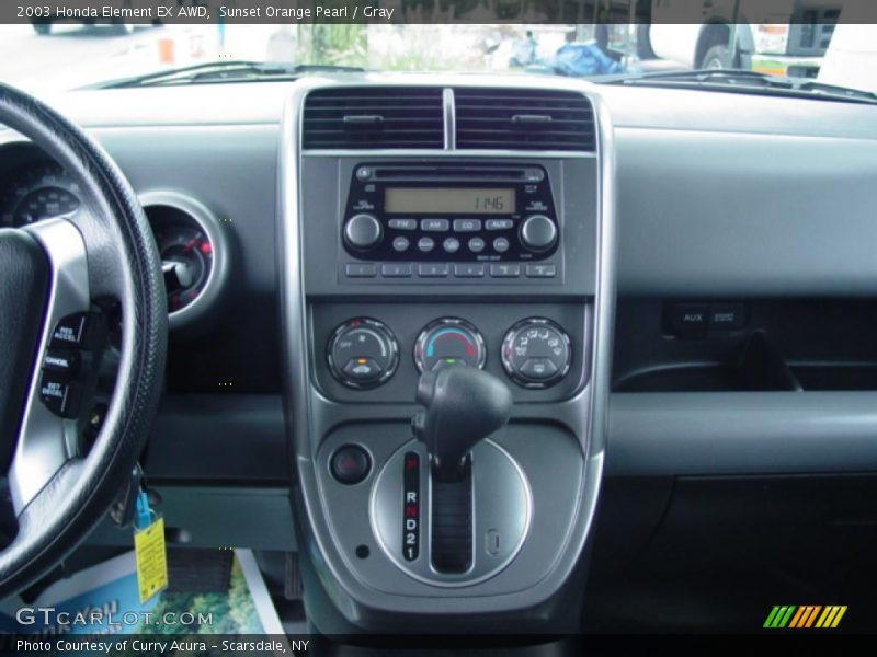 Sunset Orange Pearl / Gray 2003 Honda Element EX AWD