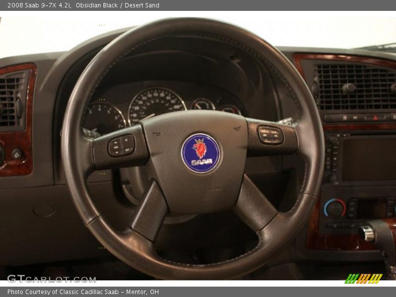 Obsidian Black / Desert Sand 2008 Saab 9-7X 4.2i
