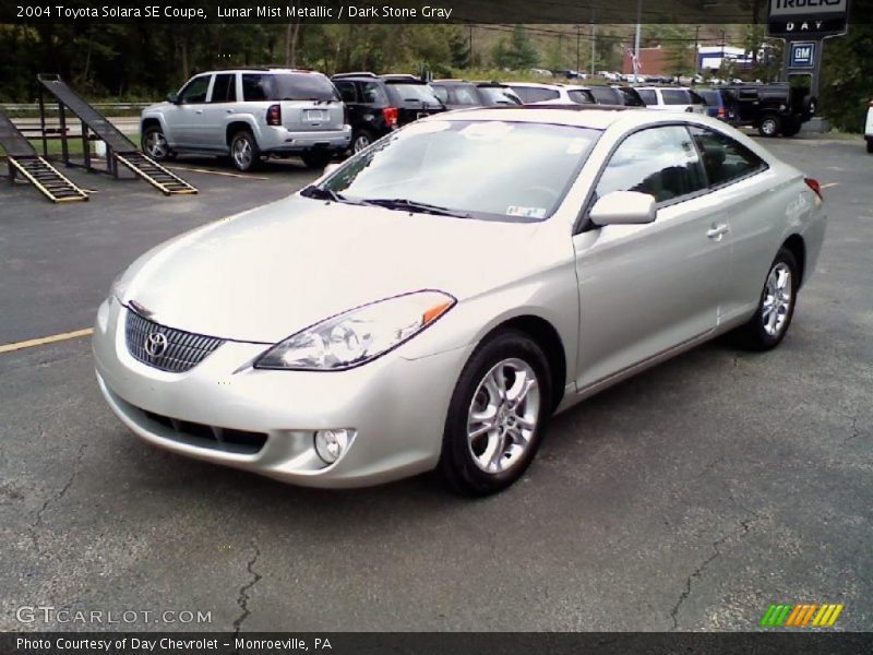 Lunar Mist Metallic / Dark Stone Gray 2004 Toyota Solara SE Coupe