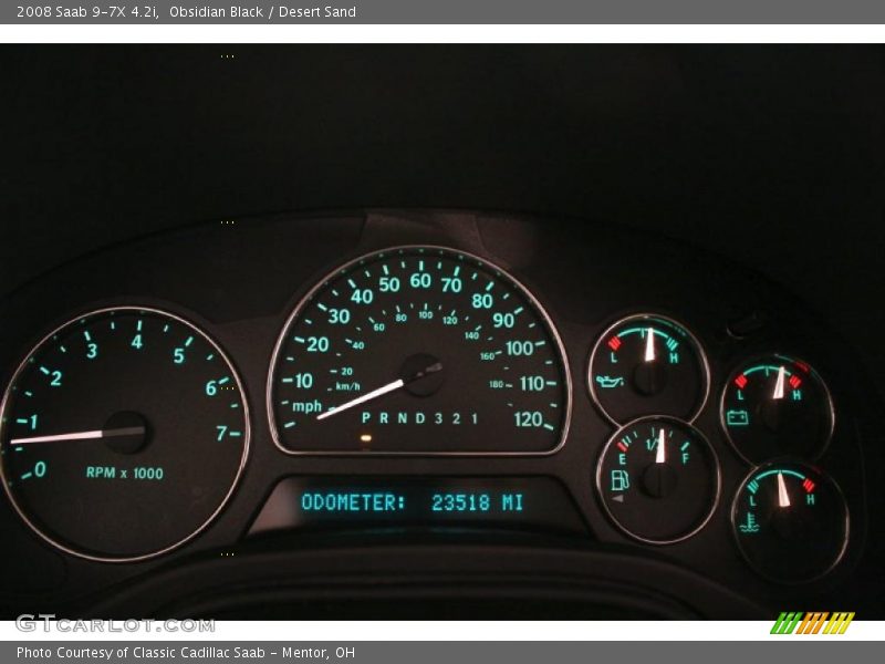 Obsidian Black / Desert Sand 2008 Saab 9-7X 4.2i