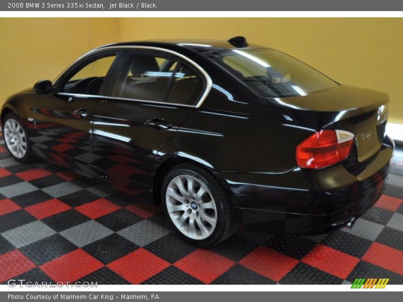 Jet Black / Black 2008 BMW 3 Series 335xi Sedan
