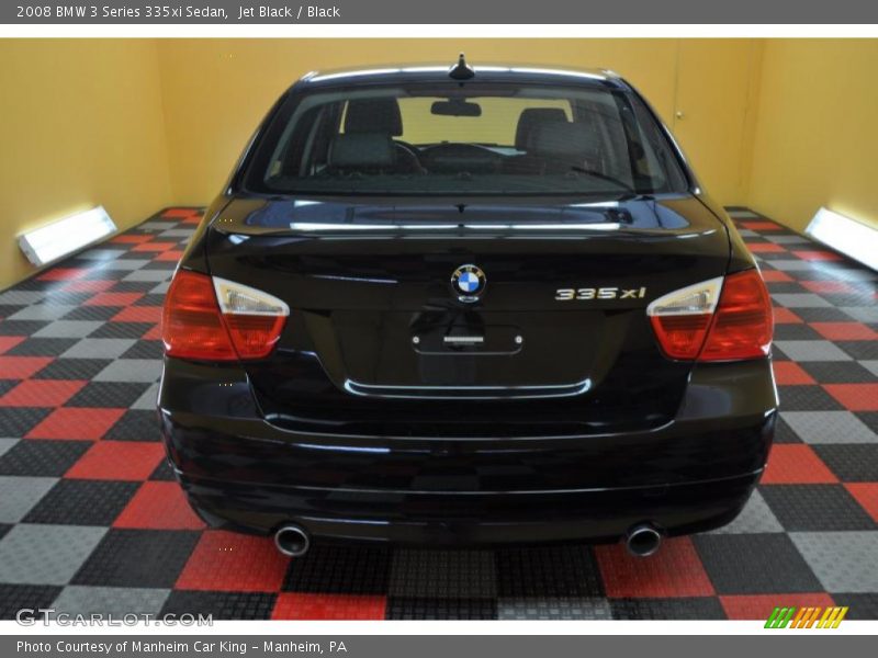 Jet Black / Black 2008 BMW 3 Series 335xi Sedan