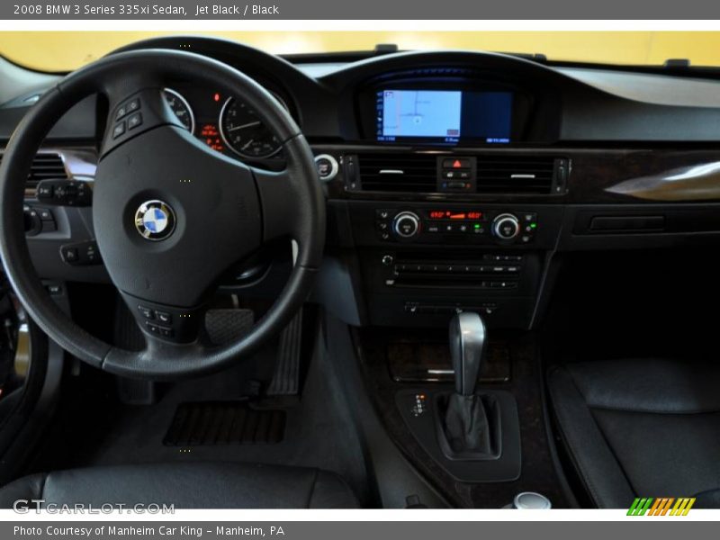 Jet Black / Black 2008 BMW 3 Series 335xi Sedan