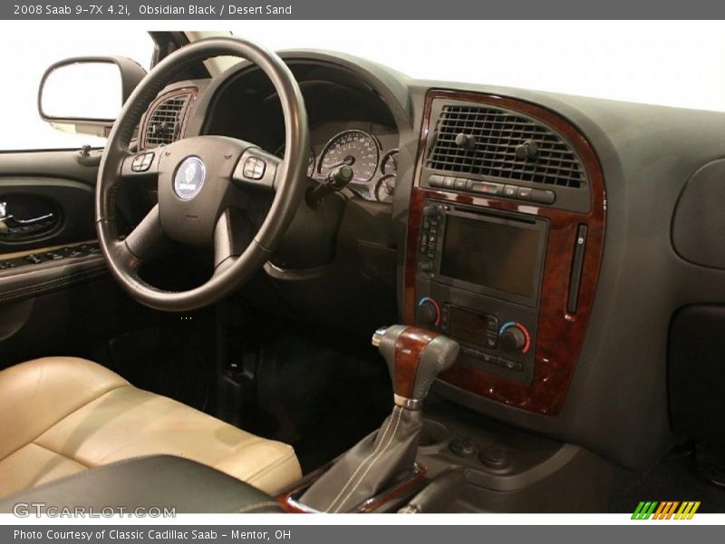 Obsidian Black / Desert Sand 2008 Saab 9-7X 4.2i