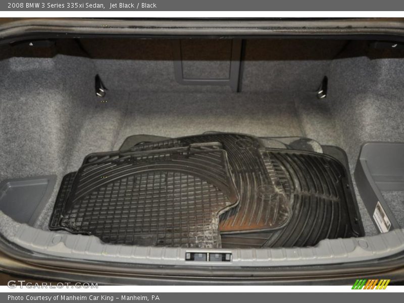 Jet Black / Black 2008 BMW 3 Series 335xi Sedan