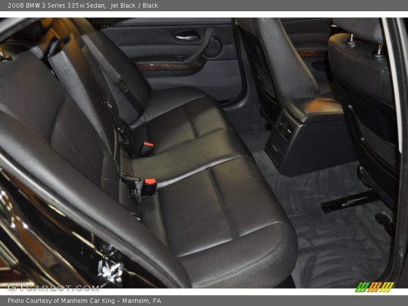 Jet Black / Black 2008 BMW 3 Series 335xi Sedan
