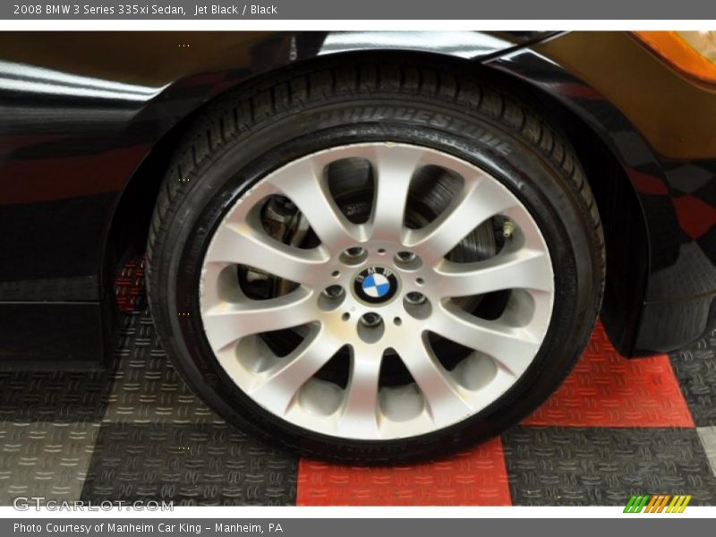 Jet Black / Black 2008 BMW 3 Series 335xi Sedan