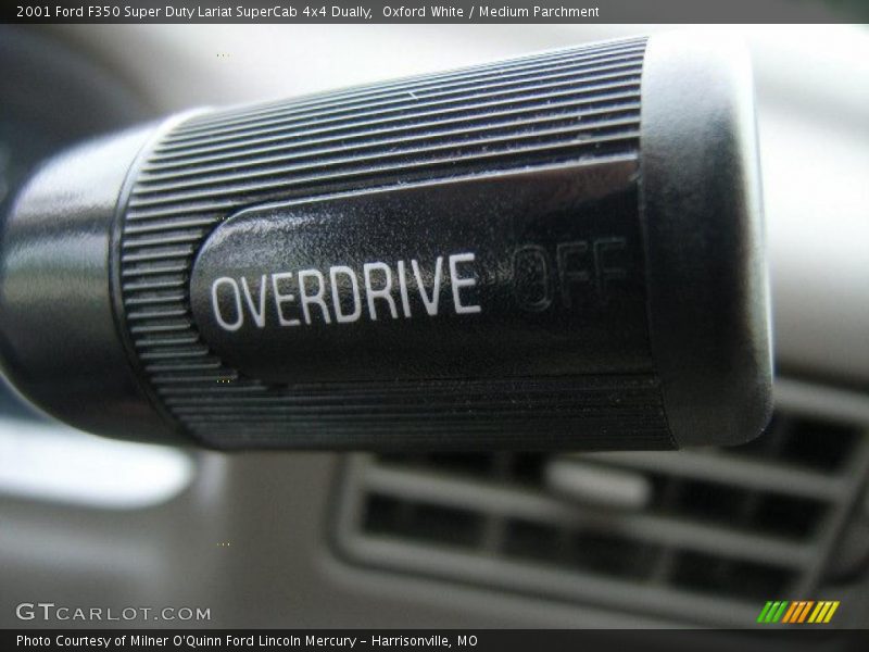 Oxford White / Medium Parchment 2001 Ford F350 Super Duty Lariat SuperCab 4x4 Dually