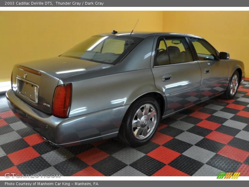 Thunder Gray / Dark Gray 2003 Cadillac DeVille DTS