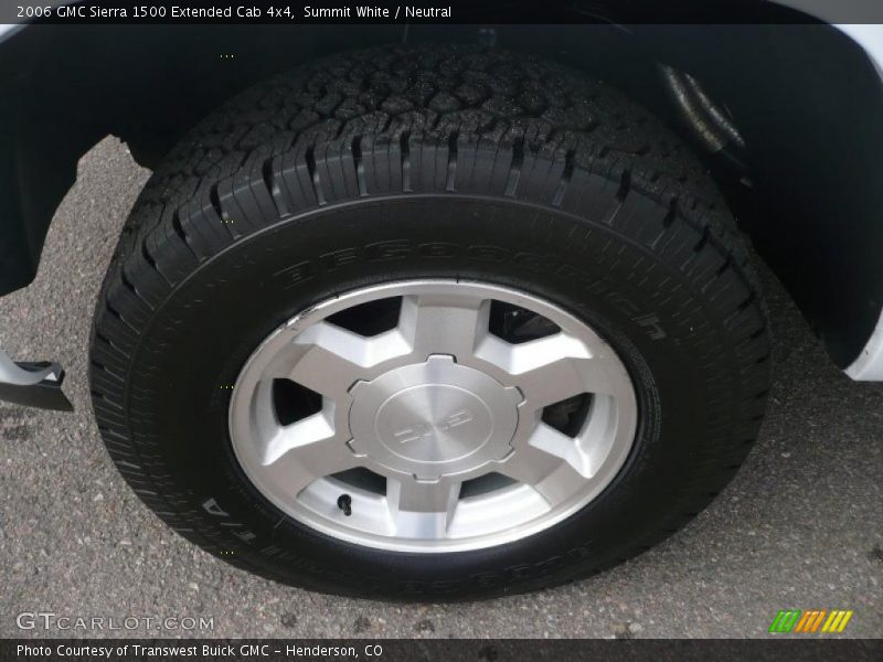 Summit White / Neutral 2006 GMC Sierra 1500 Extended Cab 4x4