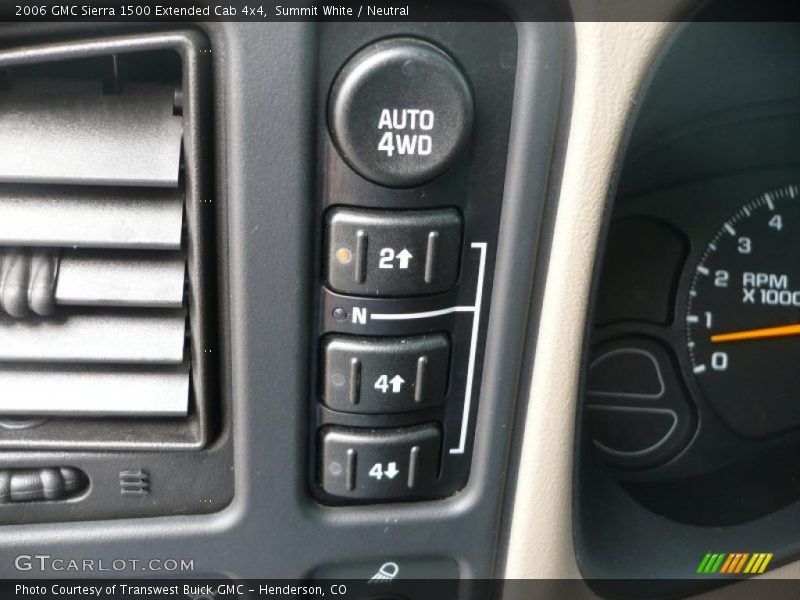 Summit White / Neutral 2006 GMC Sierra 1500 Extended Cab 4x4
