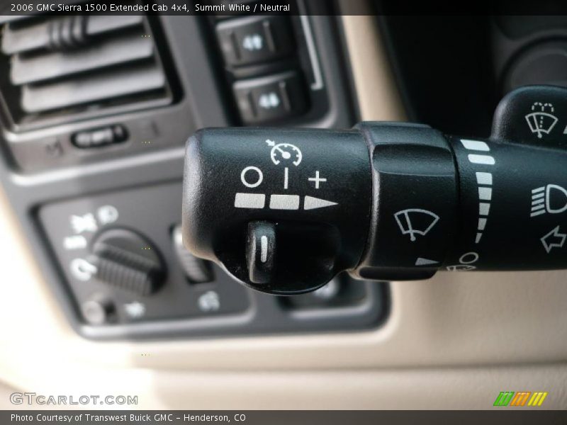 Summit White / Neutral 2006 GMC Sierra 1500 Extended Cab 4x4