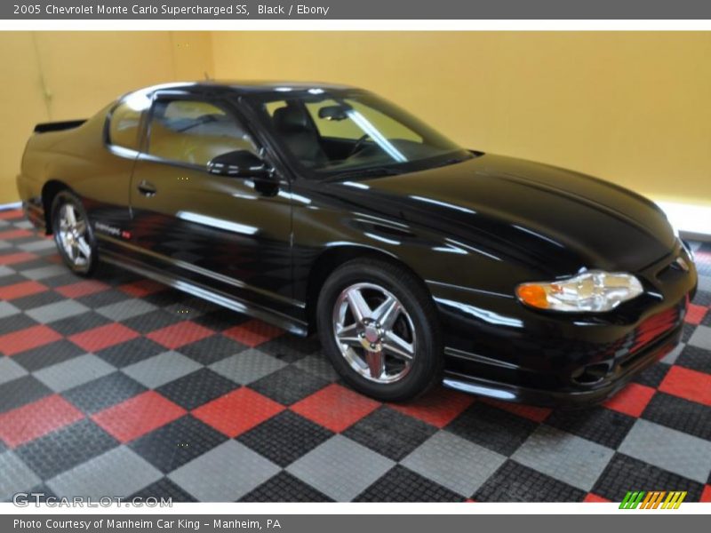 Black / Ebony 2005 Chevrolet Monte Carlo Supercharged SS