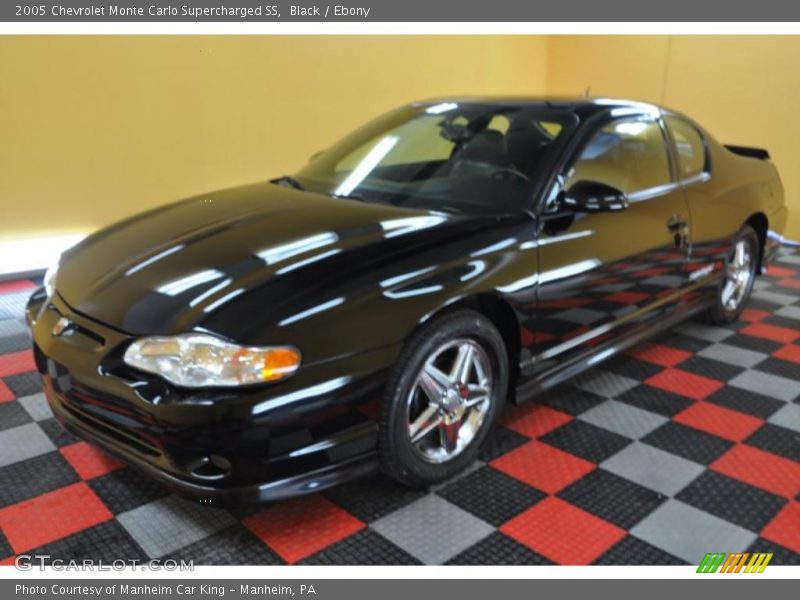 Black / Ebony 2005 Chevrolet Monte Carlo Supercharged SS