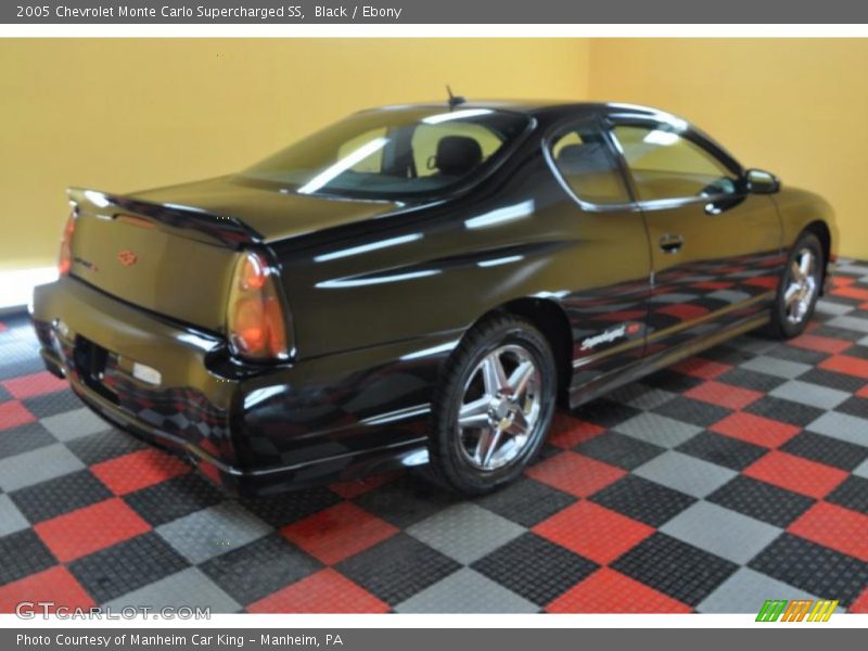 Black / Ebony 2005 Chevrolet Monte Carlo Supercharged SS