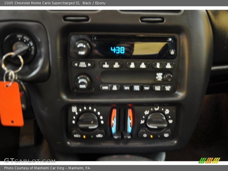 Black / Ebony 2005 Chevrolet Monte Carlo Supercharged SS