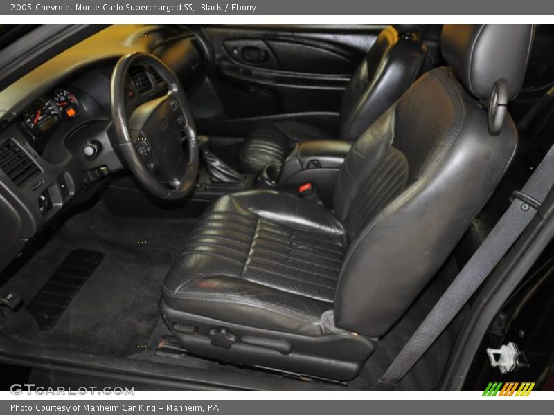 Black / Ebony 2005 Chevrolet Monte Carlo Supercharged SS