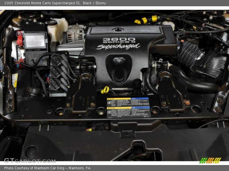 Black / Ebony 2005 Chevrolet Monte Carlo Supercharged SS