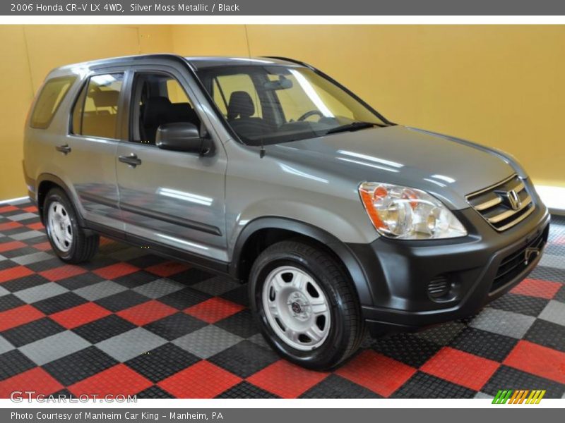 Silver Moss Metallic / Black 2006 Honda CR-V LX 4WD