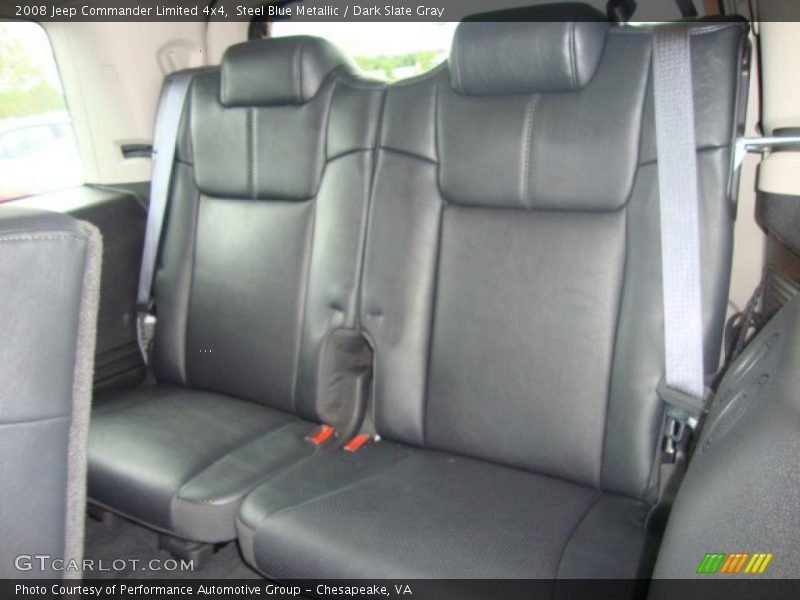 Steel Blue Metallic / Dark Slate Gray 2008 Jeep Commander Limited 4x4