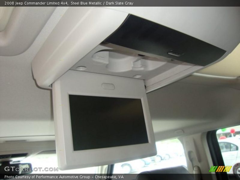 Steel Blue Metallic / Dark Slate Gray 2008 Jeep Commander Limited 4x4