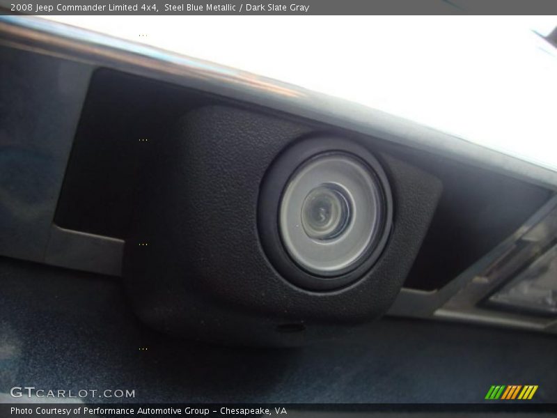 Steel Blue Metallic / Dark Slate Gray 2008 Jeep Commander Limited 4x4