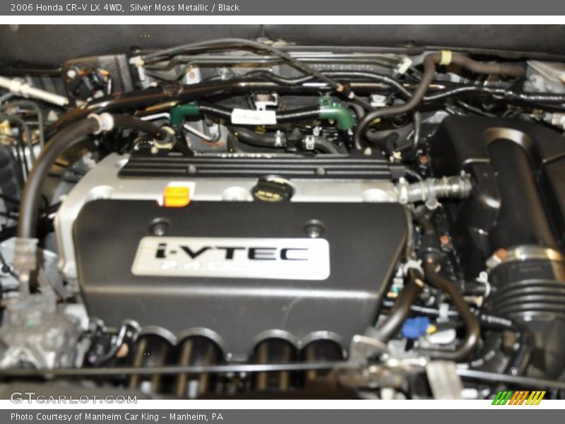 Silver Moss Metallic / Black 2006 Honda CR-V LX 4WD